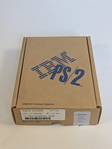 Ibm 486slc2 processor - ibm, ps/2